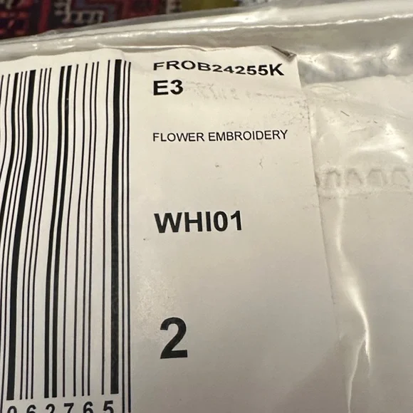 ✔️#86/54 BNWT Sealed The Kooples Flower Embroidery Shift Dress - Picture 7 of 9